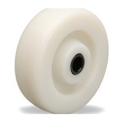 Nylon wheel (white) 3寸带刹轮